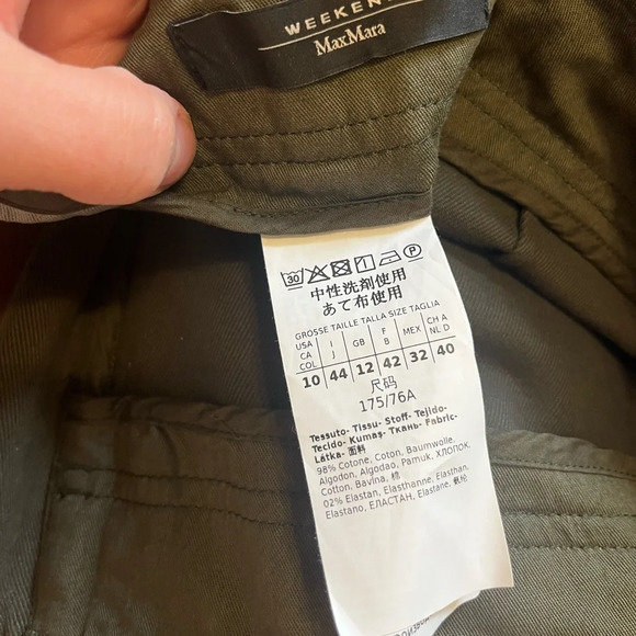 Max Mara Weekend Utility  pants 10 - Picture 4 of 12